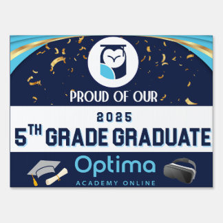 5th Grade Grad Yard Sign