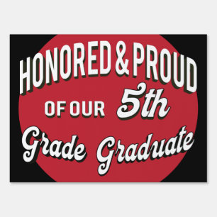 5th Grade Graduate Sign