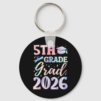5th Grade Graduation Cl 2026 Elementary School Gra Keychain