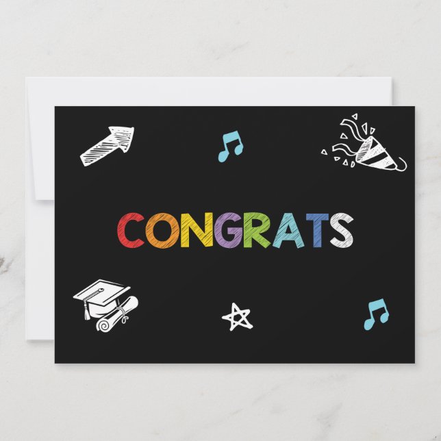 5th Grade Graduation Elementary School Photo Invitation | Zazzle