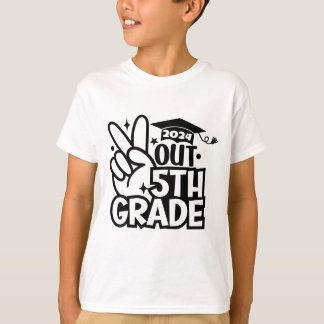 5th Grade Graduation for 2024 Fifth Graders Grads T-Shirt