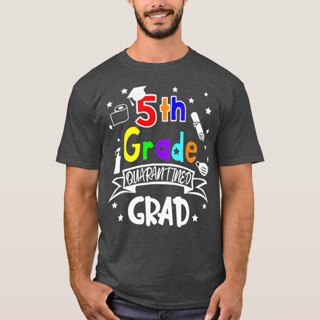 5th Grade Graduation Gifts For Boys Class of T-Shirt (Front)