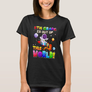 5th Grade Is Out Of This World Astronaut Gamer Spa T-Shirt