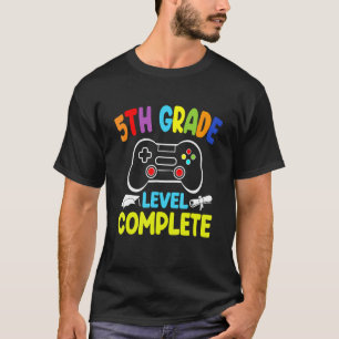 5th Grade Level Complete Fifth Grade Graduation Vi T-Shirt