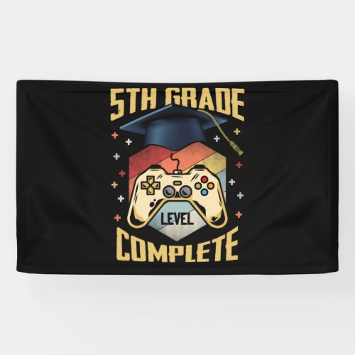 5th Grade Level Complete Gamer Class Of 2022 Banner