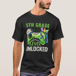 5Th Grade Level Unlocked Apparel First Day School T-Shirt