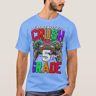 5th Grade Level Unlocked Game On 5th Grade Back To T-Shirt