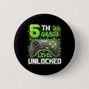 5th Grade Level Unlocked Gaming Gamer Boys Ck To S Button