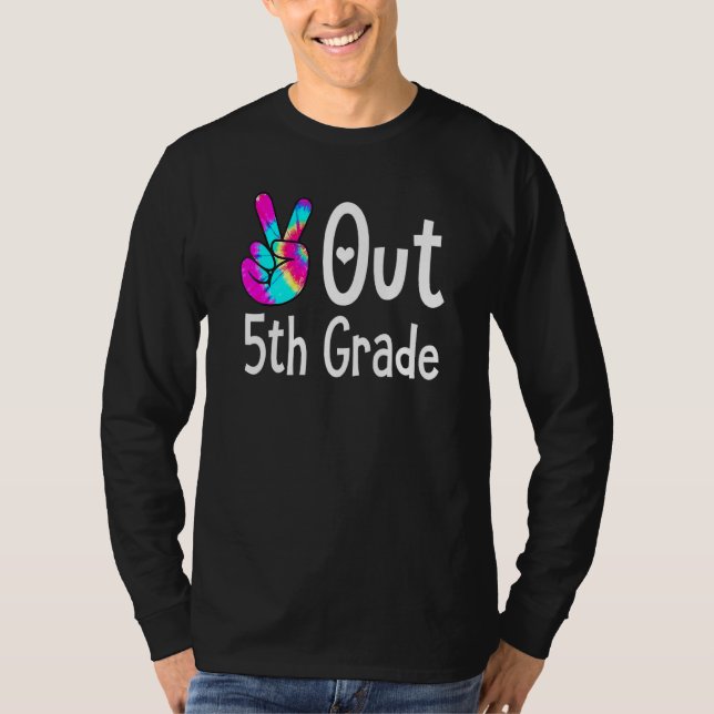 5th Grade Look Out 6th Grade Here I Come Graduatio T-Shirt (Front)