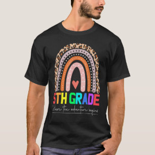 5th Grade Rainbow Teacher Team Fifth Grade Squad G T-Shirt