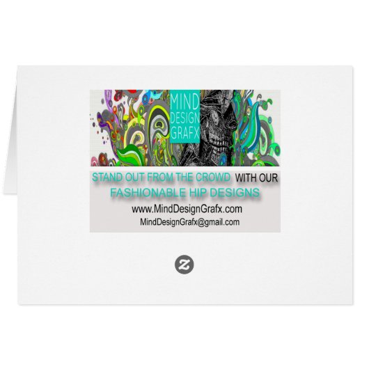 5th Grade Rocks Card (Back Horizontal)