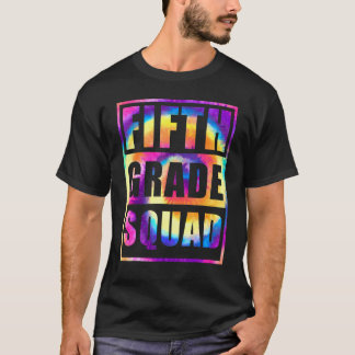 5th Grade Squad Back To School Teacher Student Fif T-Shirt