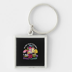 5th Grade Teacher My First Day Of Fifth Grade Keychain