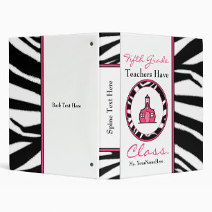 5th grade Teachers have class binder