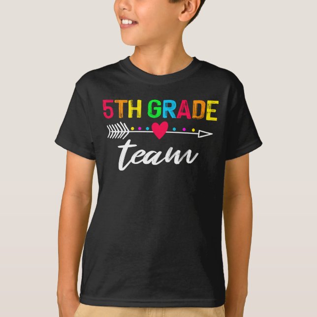 5th grade team T-Shirt (Front)