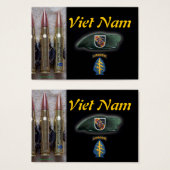 5th green berets special forces flash trading card (Front & Back)