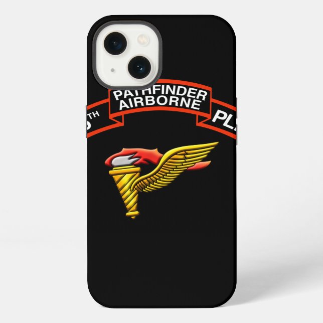 5th INF Platoon (Pathfinder) Iphone Case (Back)