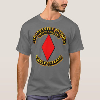 5th Infantry Division Combat Veteran T-Shirt
