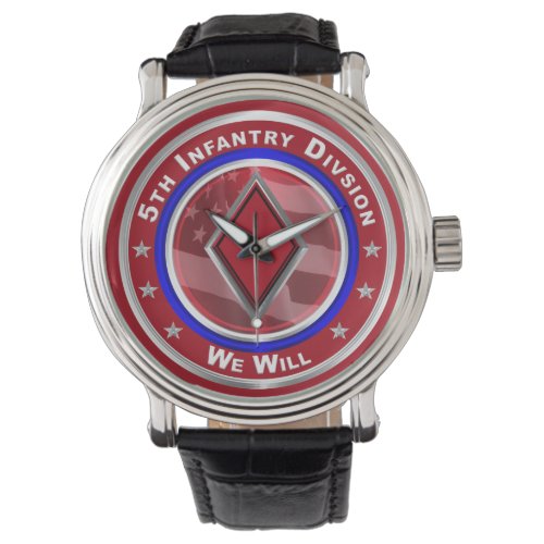 5th Infantry Division Keepsake Watch