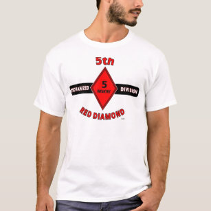 5TH INFANTRY DIVISION (MECHANIZED)"RED DIAMOND" T-Shirt