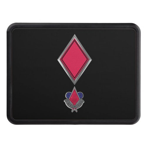 5th Infantry Division Red Devils Patch Hitch Cover