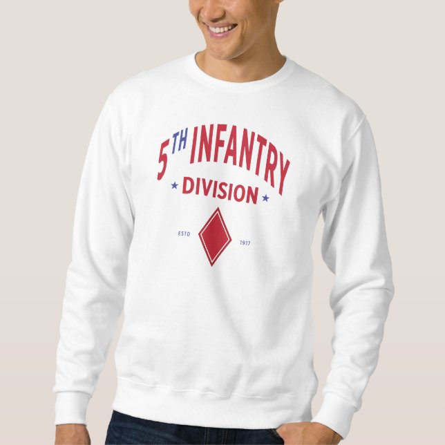 5th Infantry Division - United States Military Sweatshirt (Front)