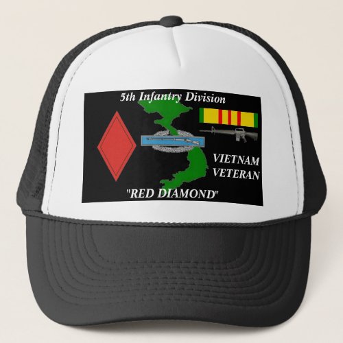 5th Infantry Division Vietnam Ball Cap