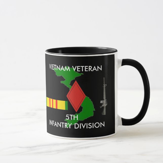 5th Infantry Division Vietnam Veteran Coffee Mugs (Right)