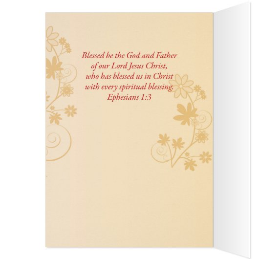 5th Jubilee Anniversary Nun Cross, Swirls, Flowers (Inside (Left))