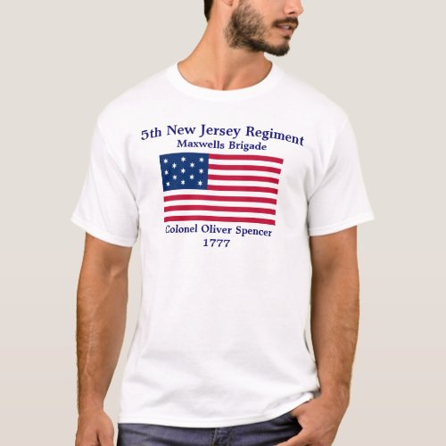 5th New Jersey Regiment T_Shirt