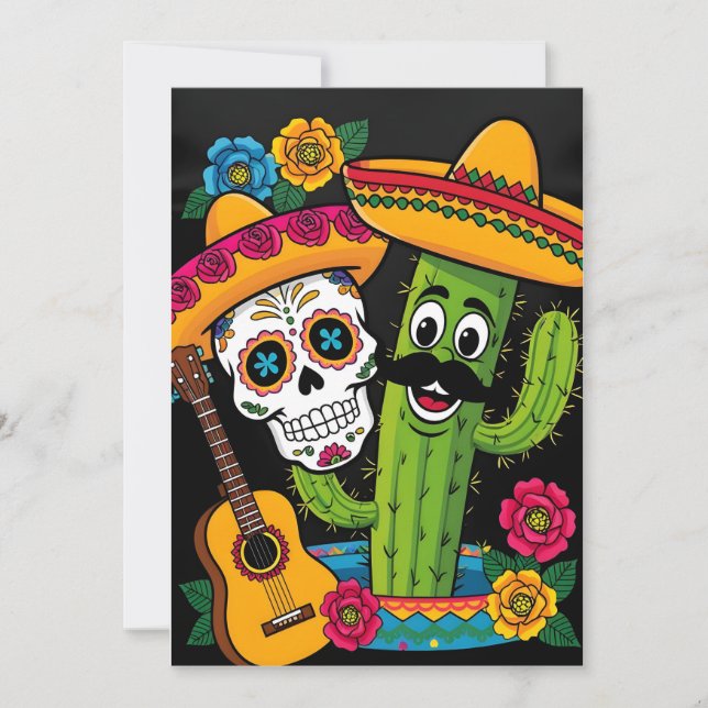 5th of May Fiesta Card (Front)