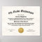 5th or 8th Grade Graduation or Promotion Diploma