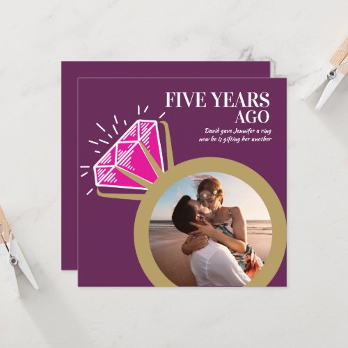 5th pink tourmaline anniversary gold ring 2 photos invitation