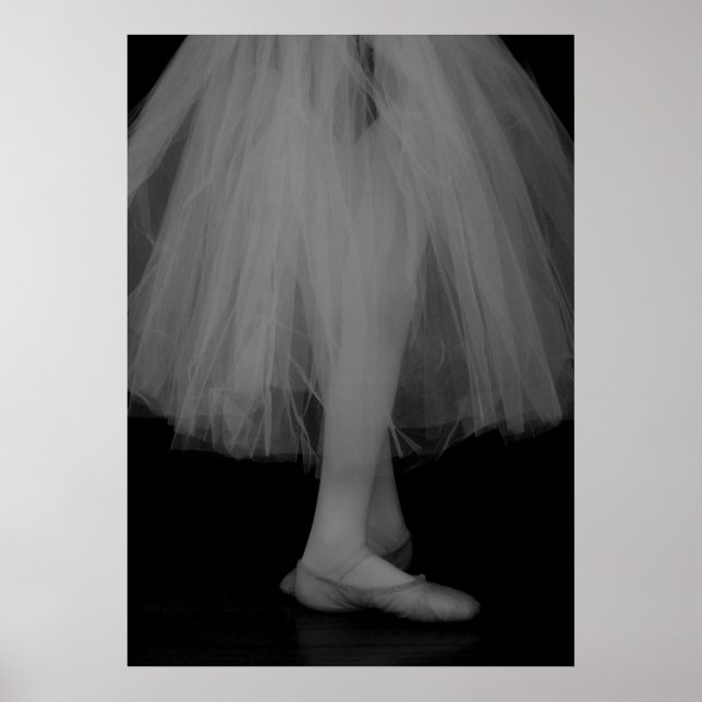 5th Position Black and White- Poster (Front)