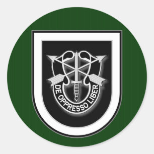 5th SFG-A 2 Classic Round Sticker