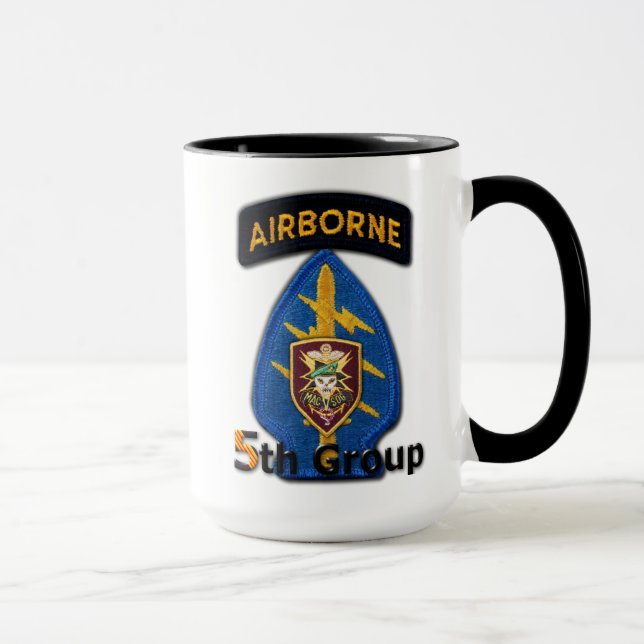 5th SOG special forces group veterans Vietnam vets Mug (Right)