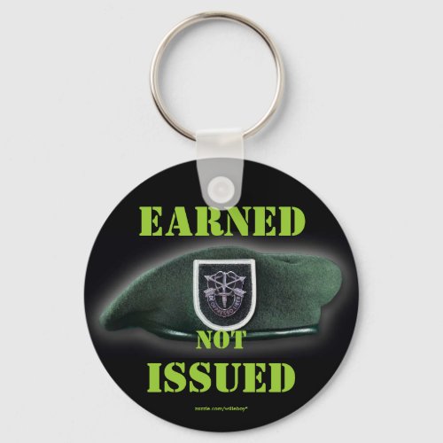 5th special forces flash green berets Keychain