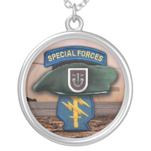5th Special Forces Green Berets Necklace