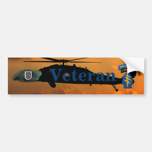 5th Special Forces Green Berets SF SFG SOF Vets Bumper Sticker