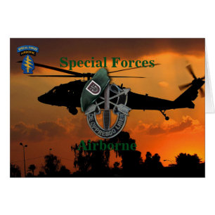 5th Special Forces Green Berets SF Veterans vets Cards