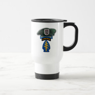5th Special Forces Green Berets SFG SF Travel Mug