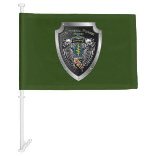 5th Special Forces Group (Airborne) Car Flag