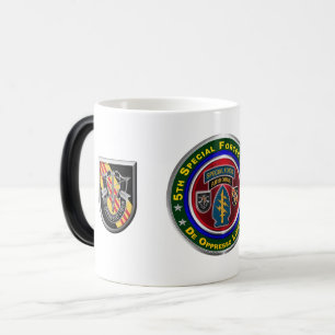 5th Special Forces Group Airborne Color Morph Mug