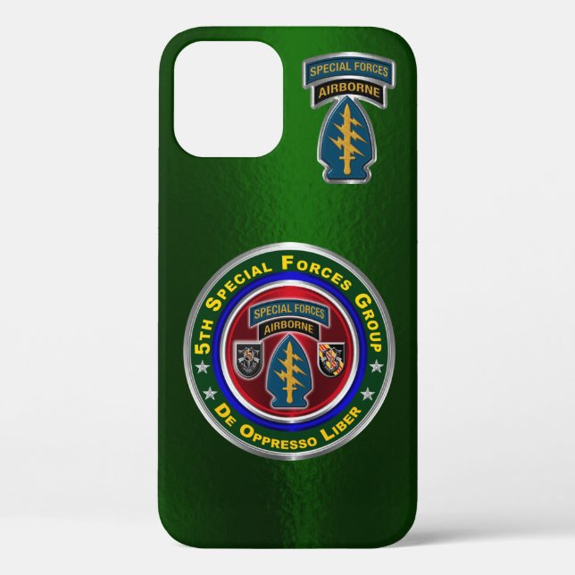 5th Special Forces Group Airborne Customized   Case-Mate iPhone Case (Back)