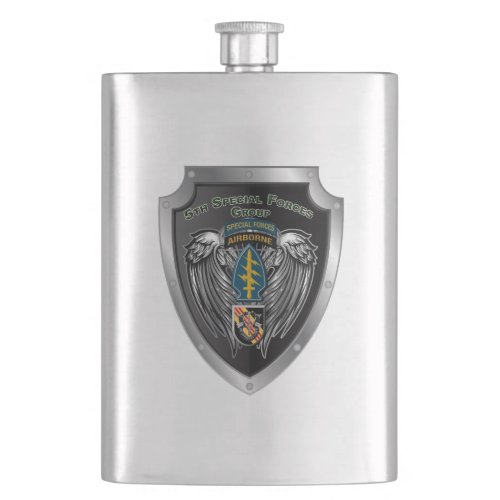 5th Special Forces Group Airborne Flask