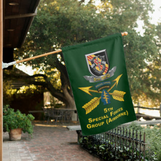 5th Special Forces Group Airborne House Flag