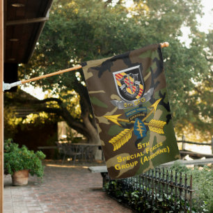 5th Special Forces Group Airborne House Flag