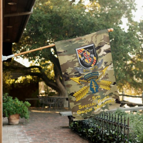 5th Special Forces Group Airborne House Flag
