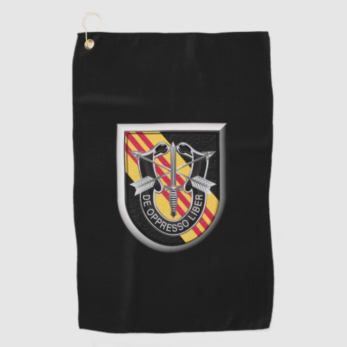 5th Special Forces Group Airborne Insignia Golf Towel