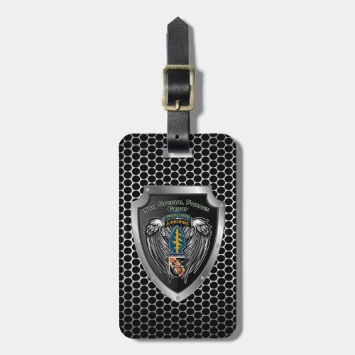 5th Special Forces Group Airborne Luggage Tag